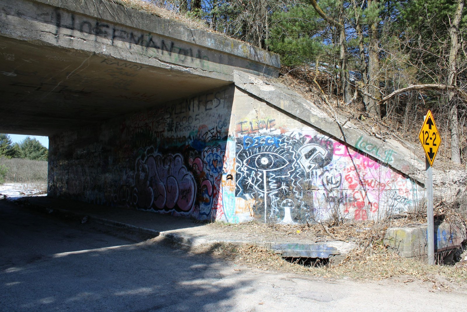 North abutment